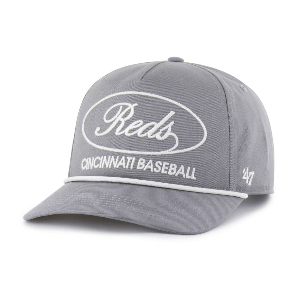 Cincinnati Reds Foundational Hitch Adjustable Hat Gray