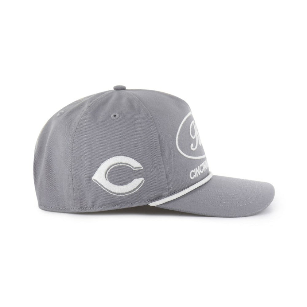 Cincinnati Reds Foundational Hitch Adjustable Hat Gray