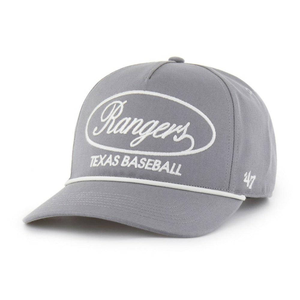 Texas Rangers Foundational Hitch Adjustable Hat Gray