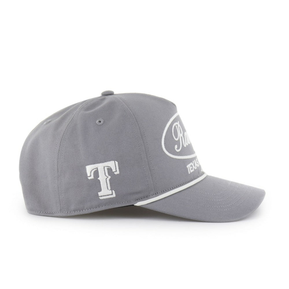 Texas Rangers Foundational Hitch Adjustable Hat Gray