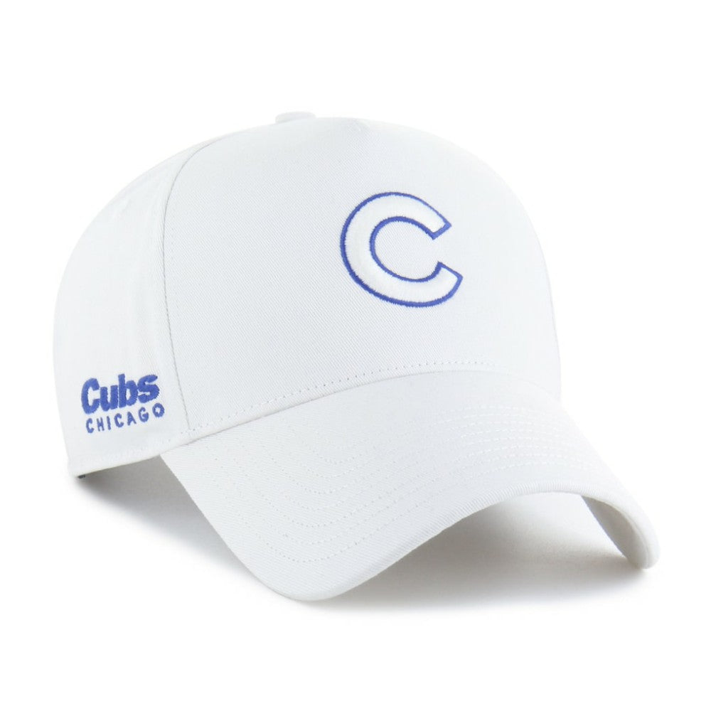 Chicago Cubs Foundational Pinch Offside Adjustable Hat White