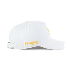 Pittsburgh Pirates Foundational Pinch Offside Adjustable Hat White