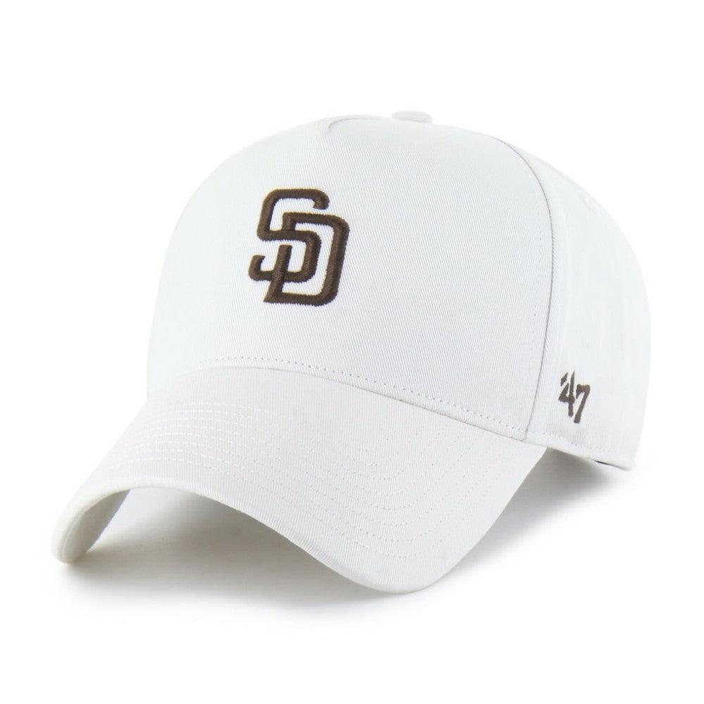 San Diego Padres Foundational Pinch Offside Adjustable Hat White