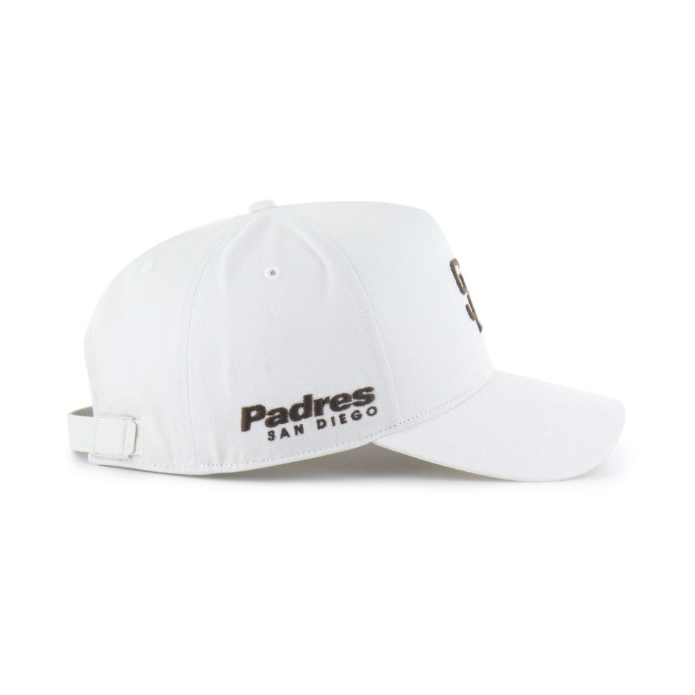 San Diego Padres Foundational Pinch Offside Adjustable Hat White