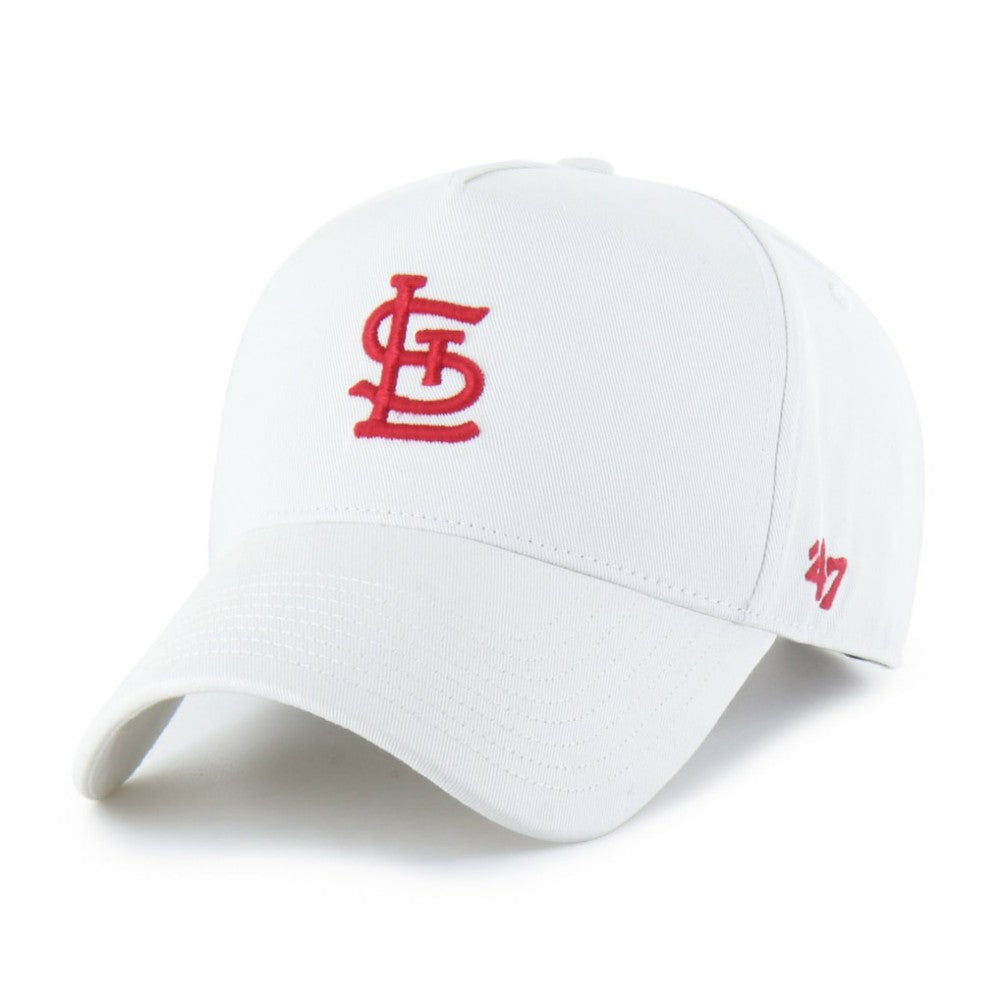 St. Louis Cardinals Foundational Pinch Offside Adjustable Hat White
