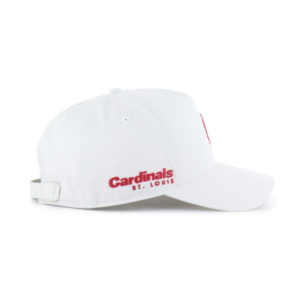 St. Louis Cardinals Foundational Pinch Offside Adjustable Hat White