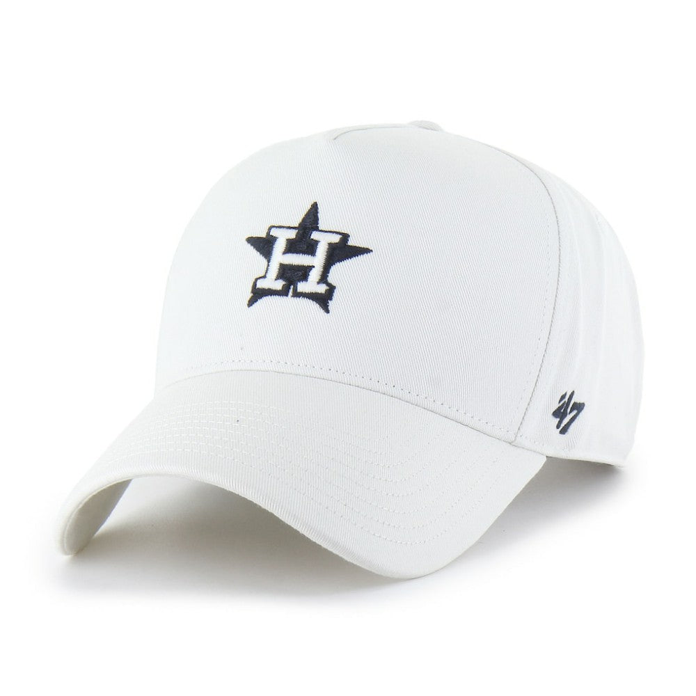 Houston Astros Foundational Pinch Offside Adjustable Hat White