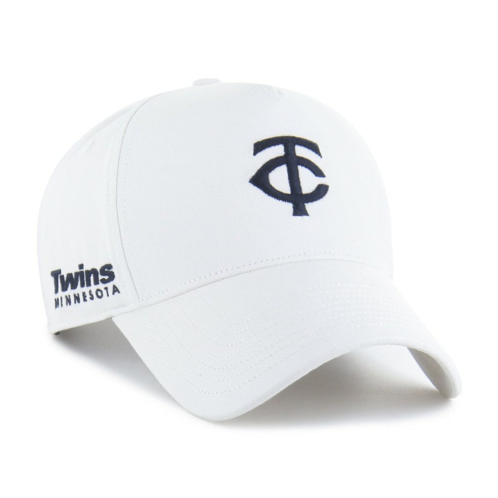 Minnesota Twins Foundational Pinch Offside Adjustable Hat White