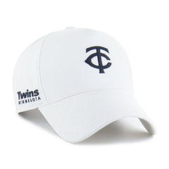 Minnesota Twins Foundational Pinch Offside Adjustable Hat White