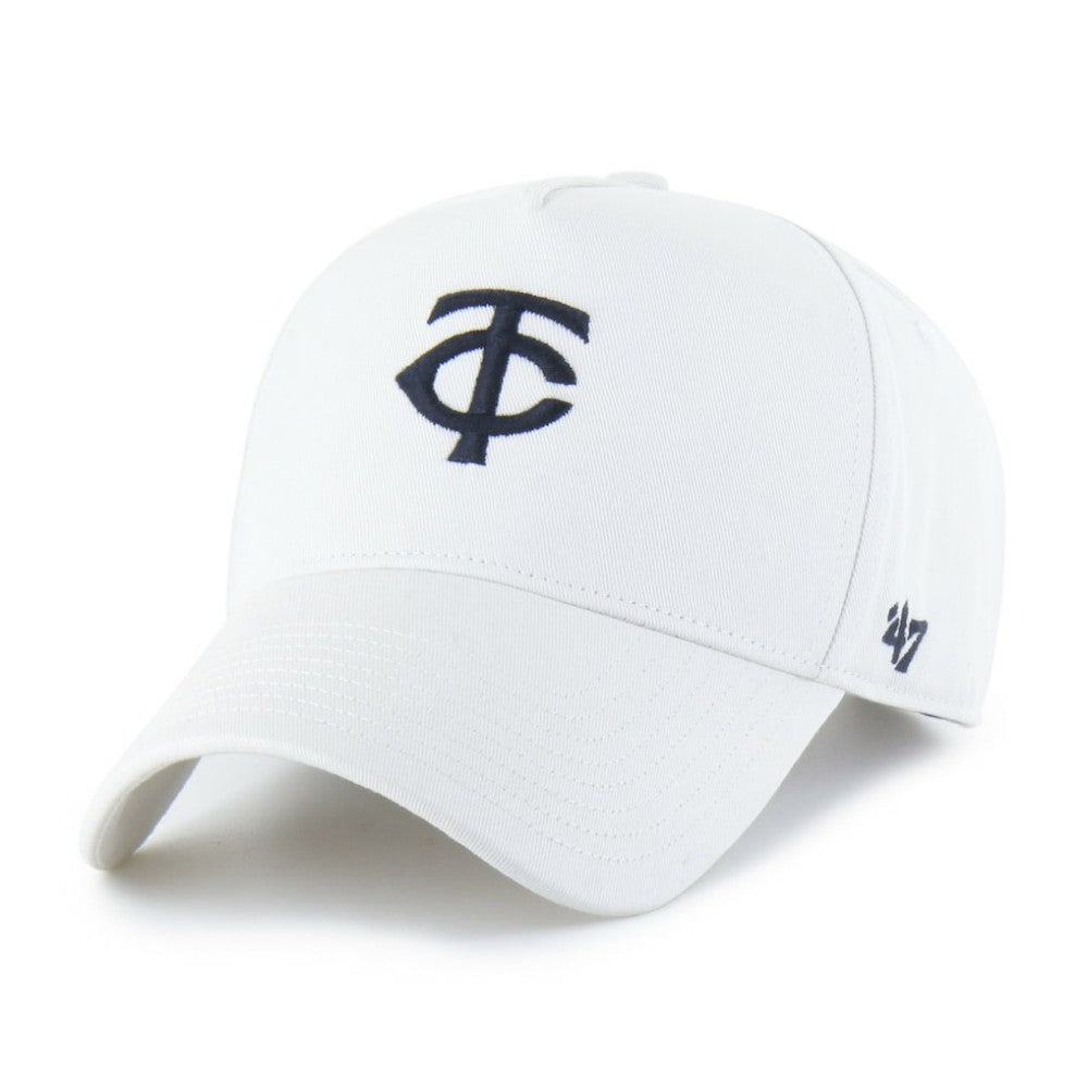 Minnesota Twins Foundational Pinch Offside Adjustable Hat White