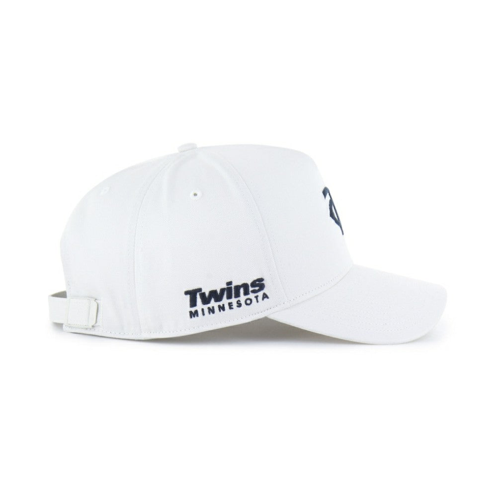 Minnesota Twins Foundational Pinch Offside Adjustable Hat White
