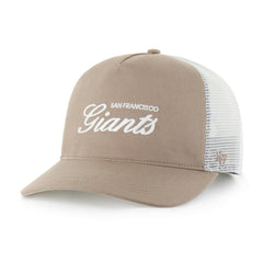 San Francisco Giants Foundational Mesh Hitch Adjustable Hat Brown