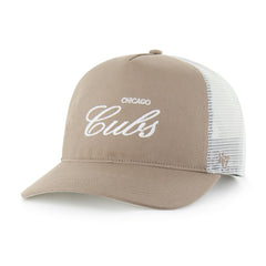 Chicago Cubs Foundational Mesh Hitch Adjustable Hat Brown