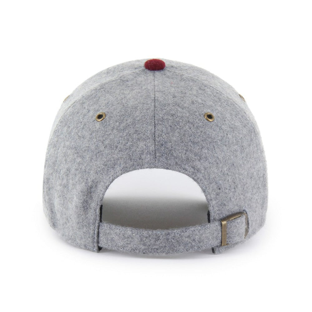 Philadelphia Phillies Golden Age Wool Clean Up Adjustable Hat Gray