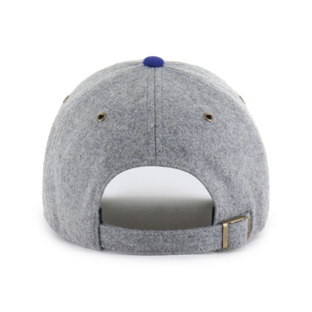 Texas Rangers Golden Age Wool Clean Up Adjustable Hat Gray/Royal