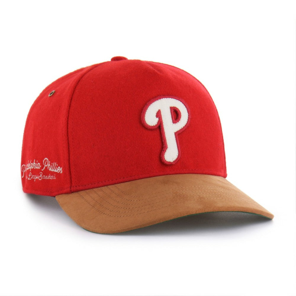 Philadelphia Phillies Gold Age Wool Hitch Adjustable Hat Red