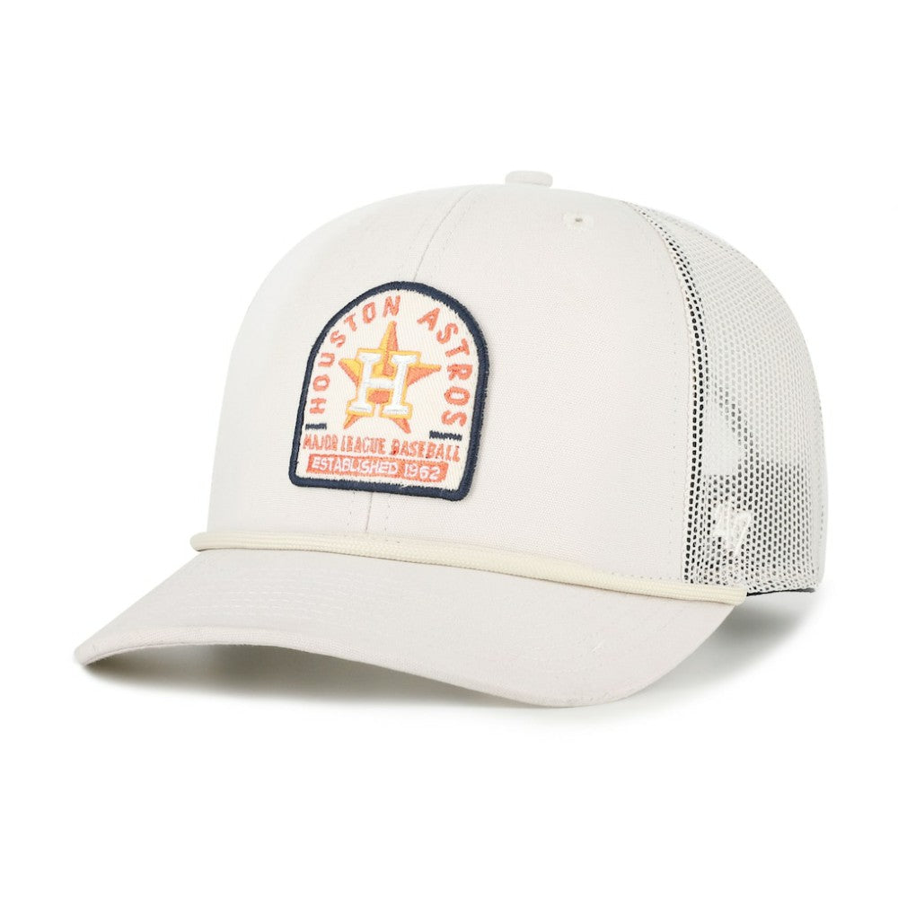 Houston Astros Gravestone Adjustable Trucker Hat Cream