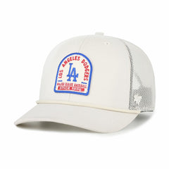 Los Angeles Dodgers Gravestone Adjustable Trucker Hat Cream