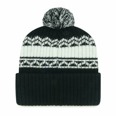 Chicago White Sox Youth Polar Vortex Cuffed Knit Hat with Pom Black