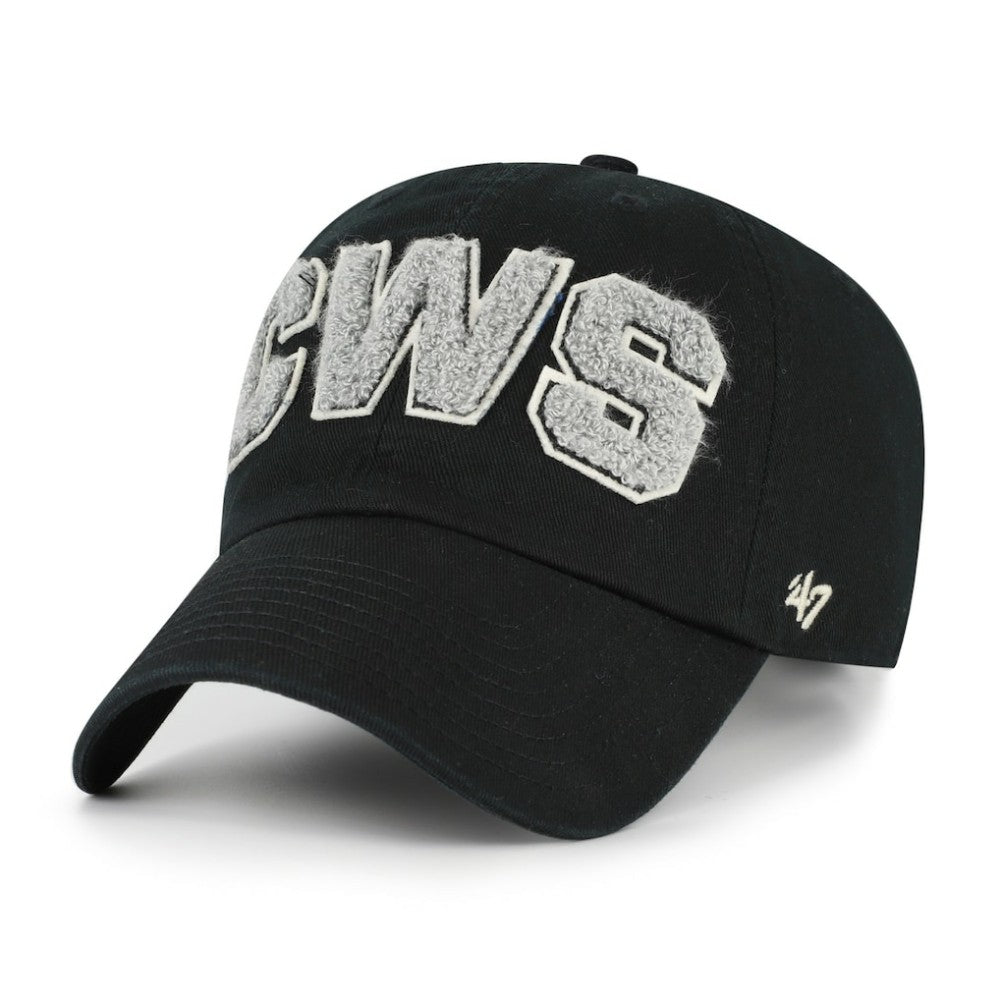 Chicago White Sox Women's Zoey Clean Up Adjustable Hat Black