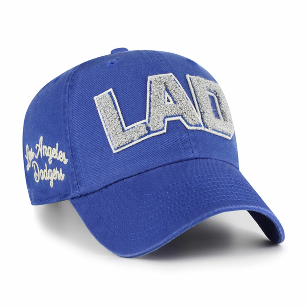 Los Angeles Dodgers Women's Zoey Clean Up Adjustable Hat Royal