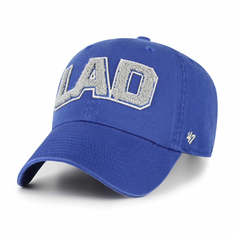 Los Angeles Dodgers Women's Zoey Clean Up Adjustable Hat Royal