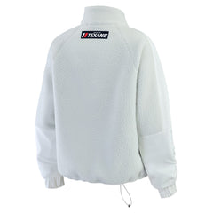 Houston Texans WEAR by Erin Andrews Women's Polar Fleece Half-Zip Jacket - White online