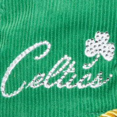Boston Celtics x DANNIJO Women's Deadstock Cord Snapback Hat - Kelly Green sale