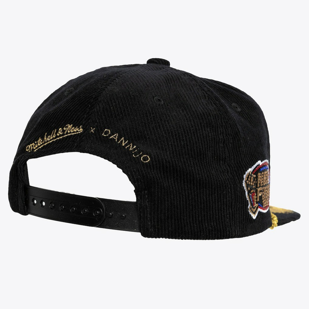 Chicago Bulls x DANNIJO Women's Deadstock Cord Snapback Hat - Black cheap