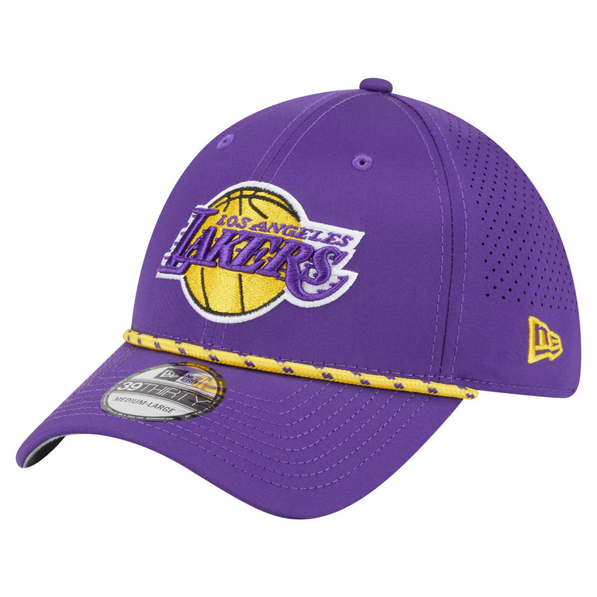 Los Angeles Lakers Featherweight Poly Rope Flex 39Thirty Hat - Purple cheap