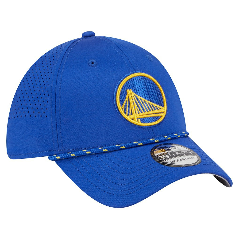 Golden State Warriors Featherweight Poly Rope Flex 39Thirty Hat sale - Royal outlet
