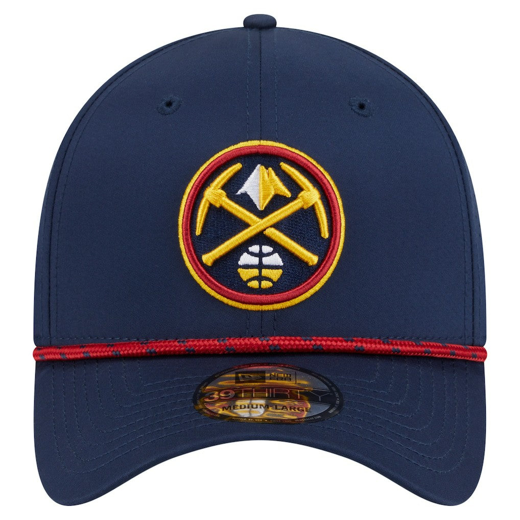 Denver Nuggets Featherweight Poly Rope Flex 39Thirty Hat sale - Navy shop
