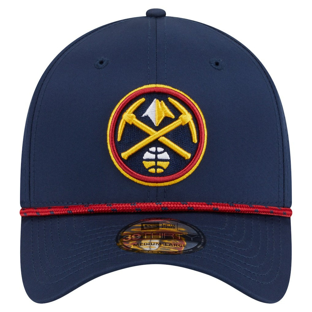 Denver Nuggets Featherweight Poly Rope Flex 39Thirty Hat sale - Navy shop
