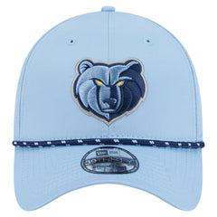 Memphis Grizzlies Featherweight Poly Rope Flex 39Thirty Hat - Light Blue for sale