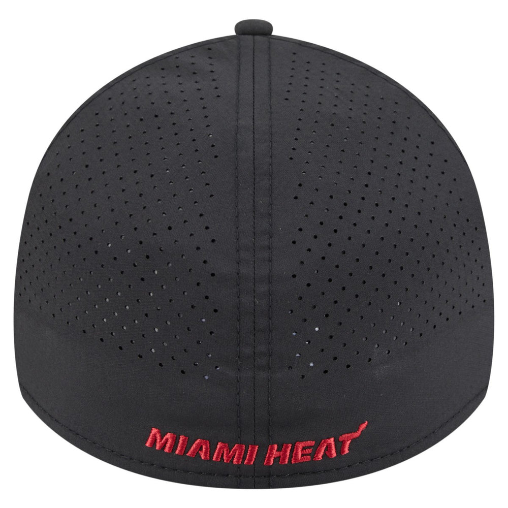 Miami Heat Featherweight Poly Rope Flex 39Thirty Hat - Black outlet