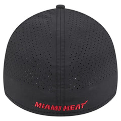 Miami Heat Featherweight Poly Rope Flex 39Thirty Hat - Black outlet