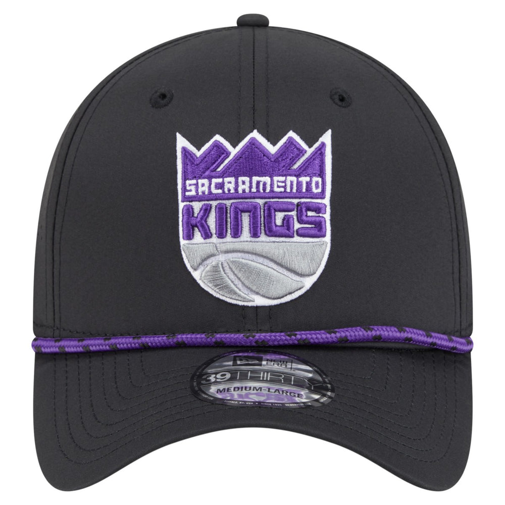Sacramento Kings Featherweight Poly Rope Flex 39Thirty Hat - Black for sale