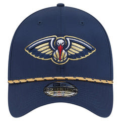 New Orleans Pelicans Featherweight Poly Rope Flex 39Thirty Hat - Navy outlet