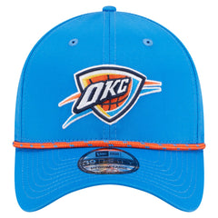 Oklahoma City Thunder Featherweight Poly Rope Flex 39Thirty Hat - Blue discount