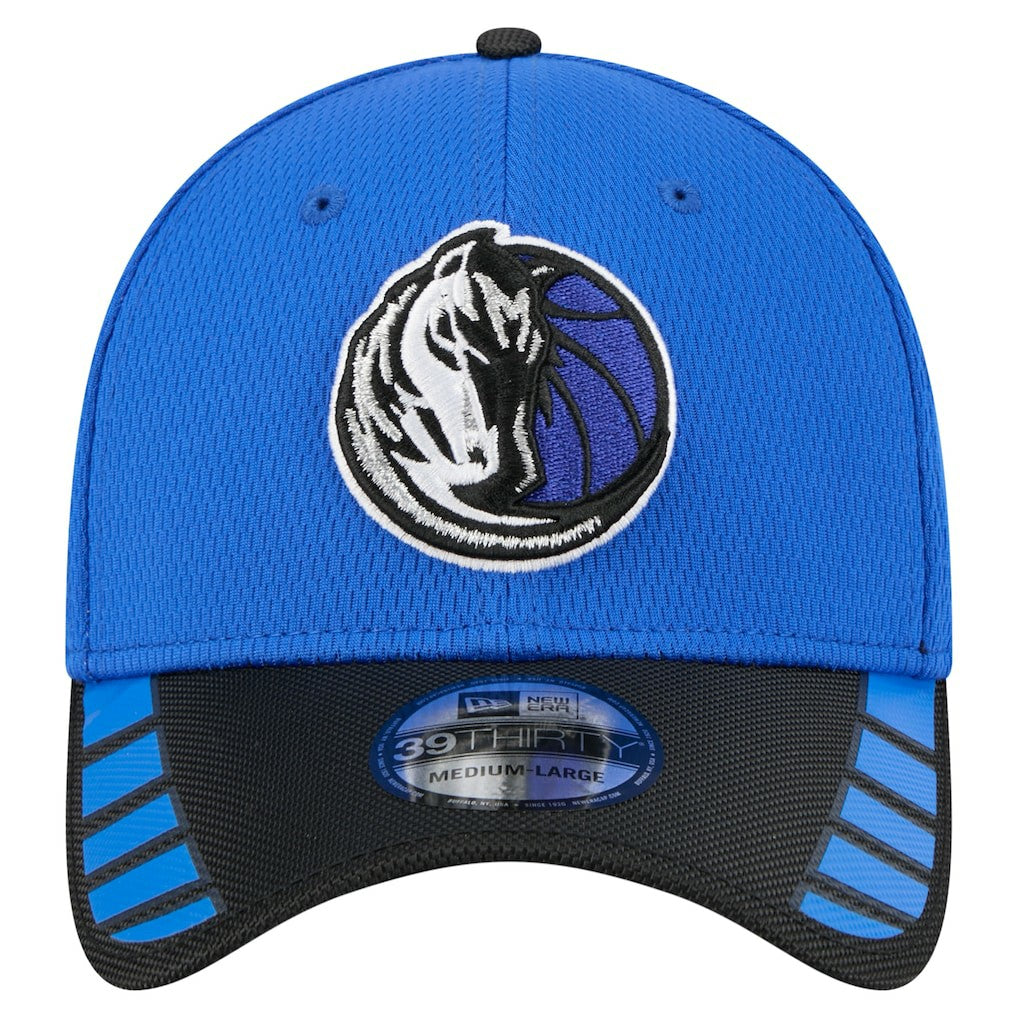 Dallas Mavericks Visor Hit 39THIRTY Flex Hat sale - Blue sale