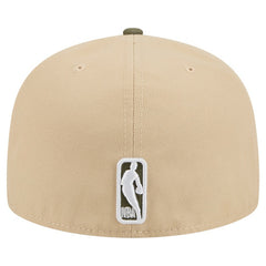 Brooklyn Nets Color Pack Two-Tone 59FIFTY A-Frame Fitted Hat - Tan online