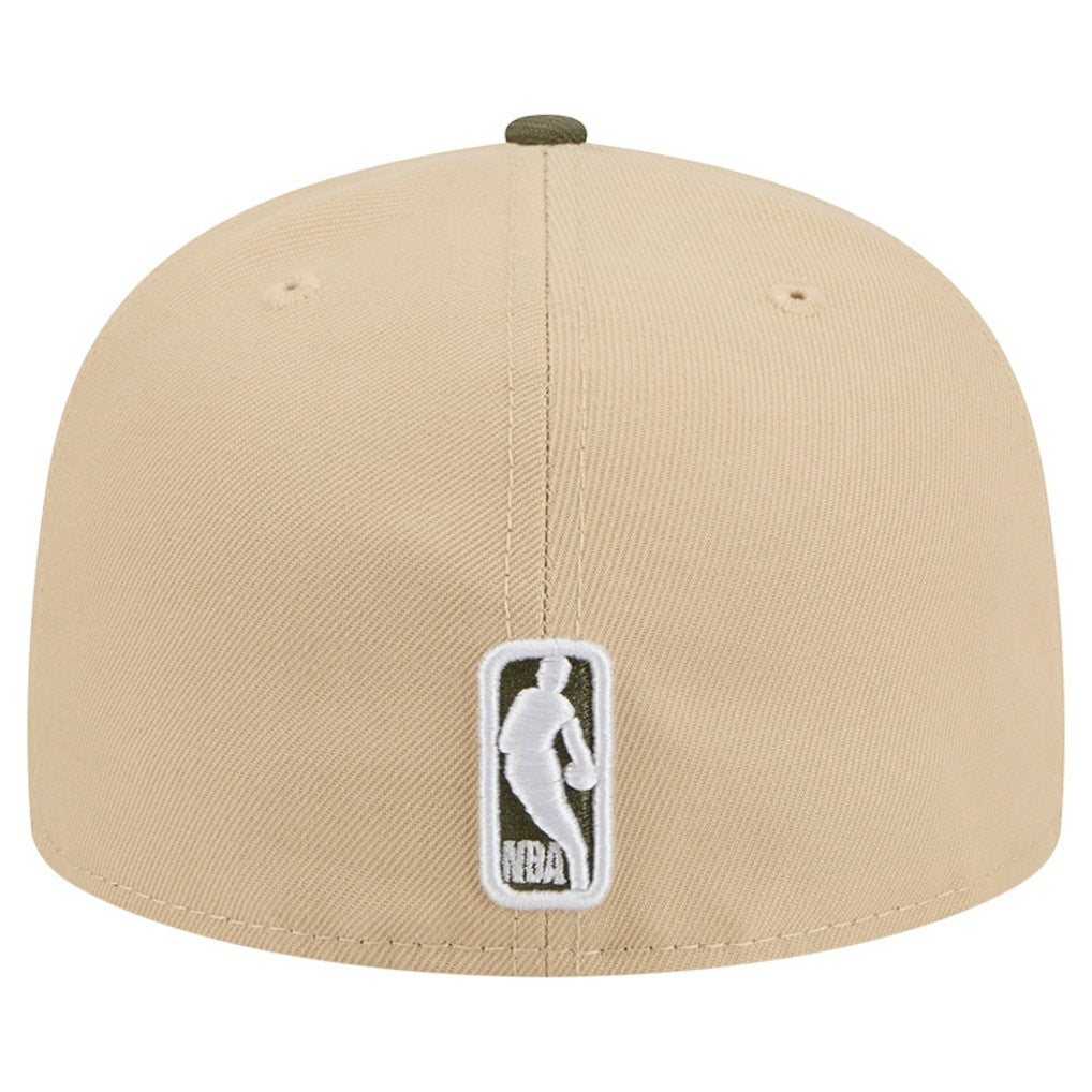 Philadelphia 76ers Color Pack Two-Tone 59FIFTY A-Frame Fitted Hat - Tan online