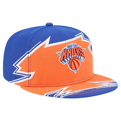 New York Knicks Break 59FIFTY Fitted Hat - Blue/Orange shop