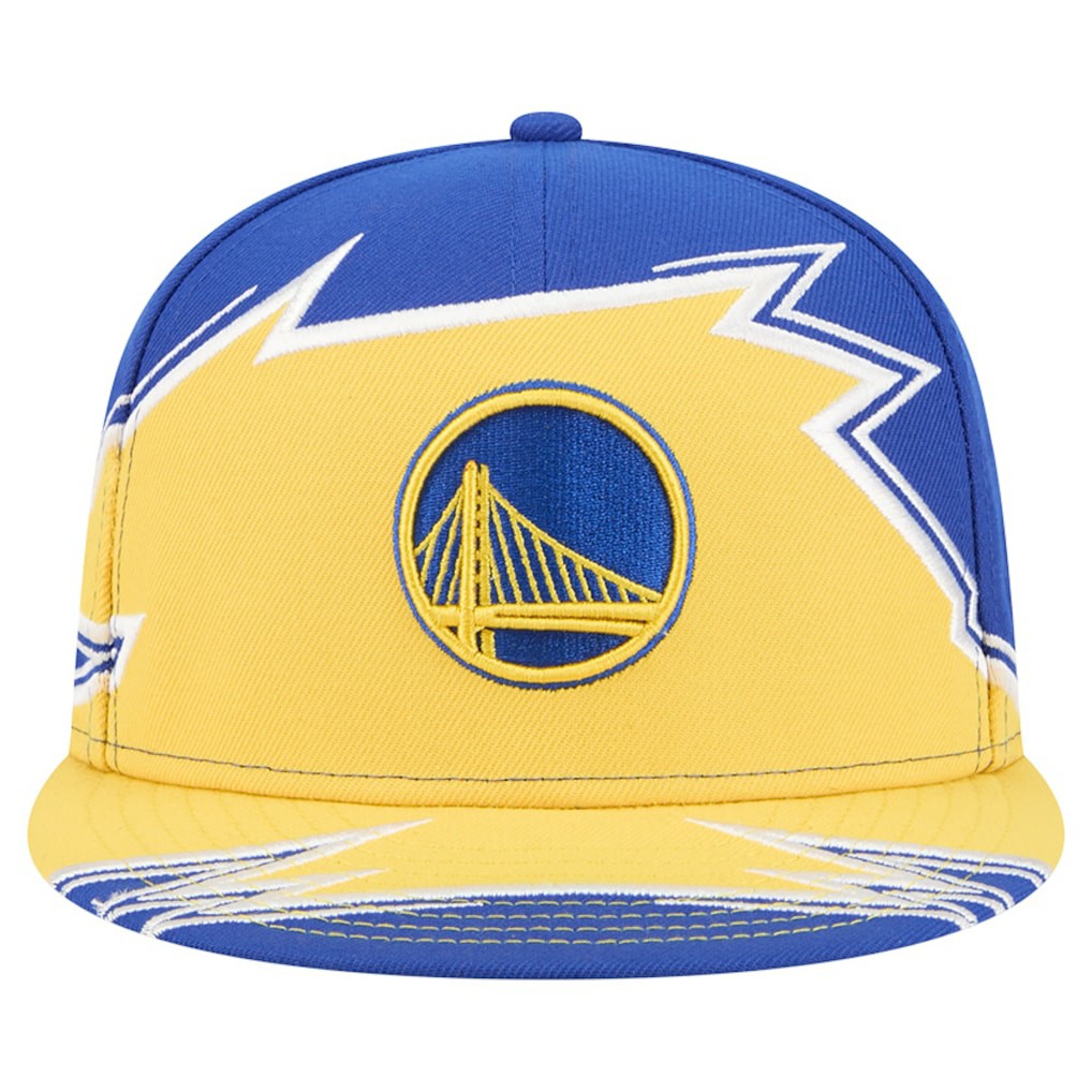 Golden State Warriors Break 59FIFTY Fitted Hat sale - Royal/Gold discount
