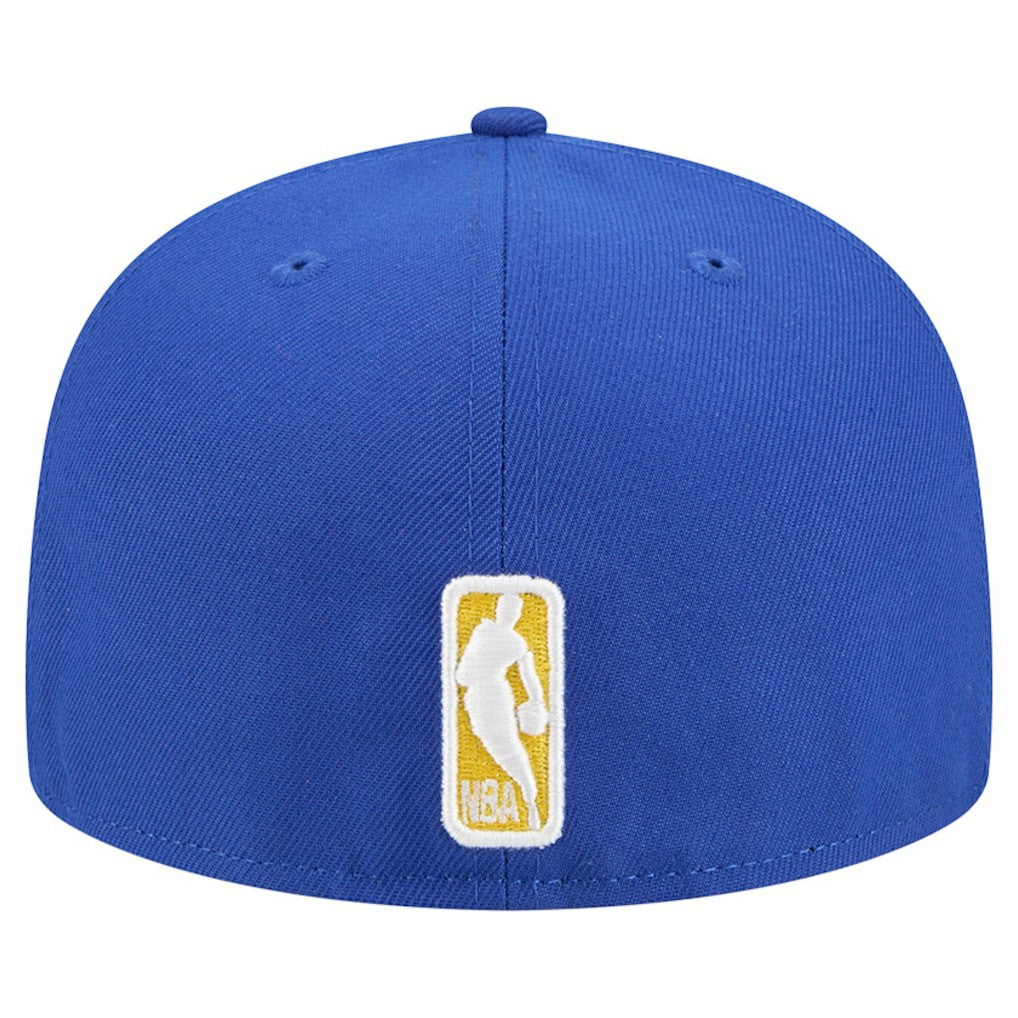 Golden State Warriors Break 59FIFTY Fitted Hat sale - Royal/Gold discount