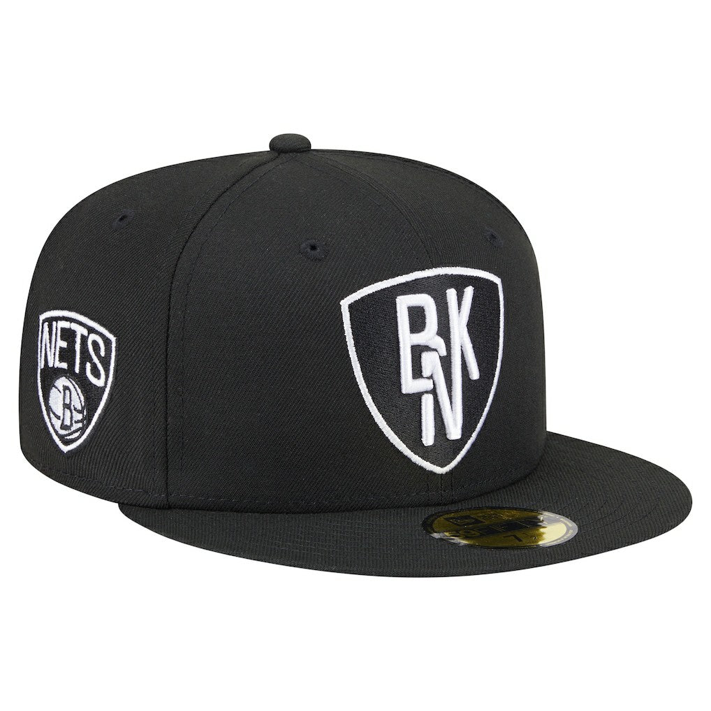 Brooklyn Nets Deceptor 59FIFTY Fitted Hat - Black for sale