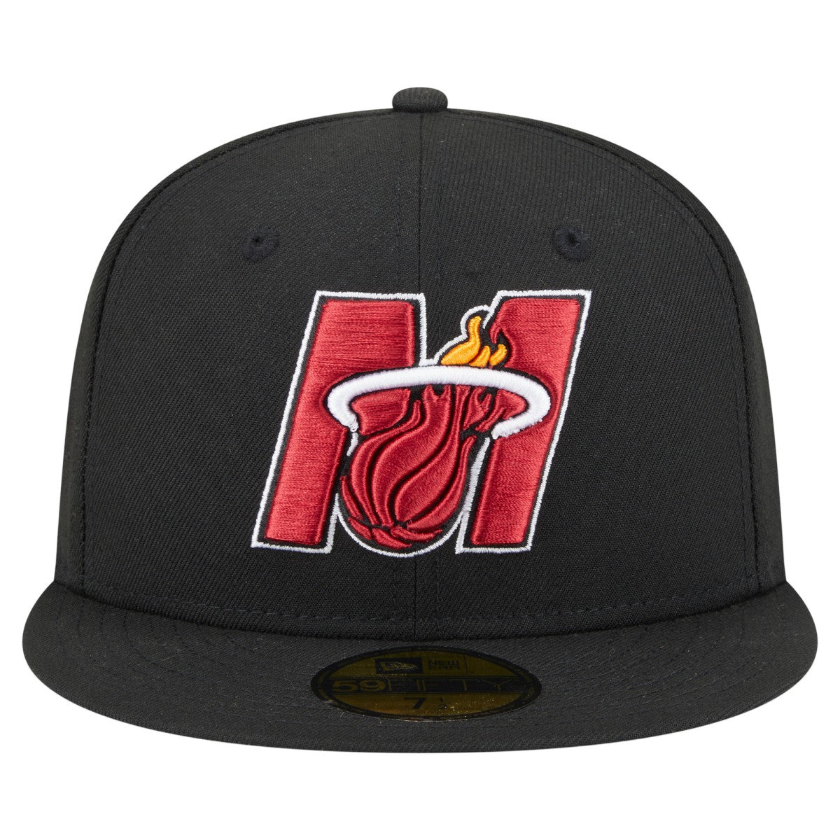Miami Heat Deceptor 59FIFTY Fitted Hat - Black cheap