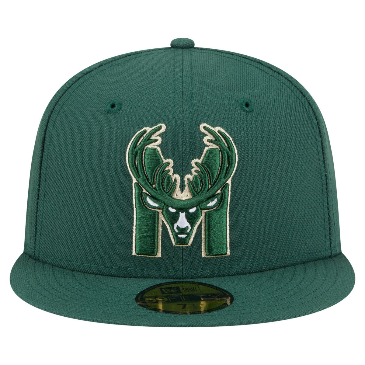Milwaukee Bucks Deceptor 59FIFTY Fitted Hat - Hunter Green on sale