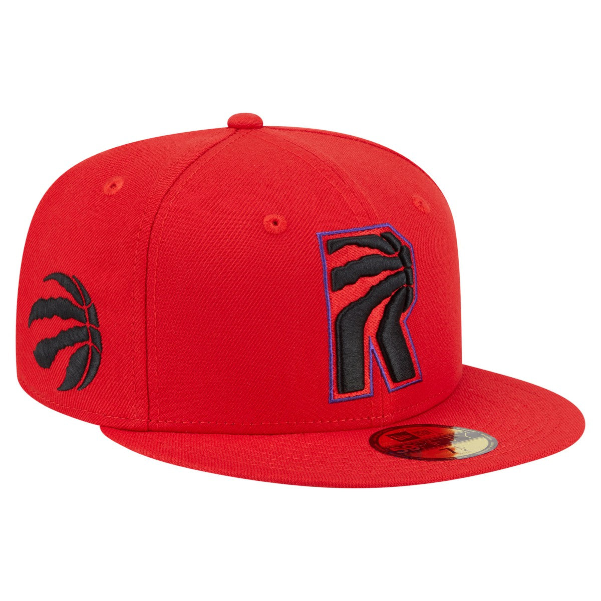 Toronto Raptors Deceptor 59FIFTY Fitted Hat - Red online