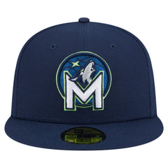 Minnesota Timberwolves Deceptor 59FIFTY Fitted Hat - Navy shop